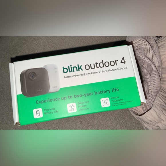 Blink Outdoor 4 Security Camera WITH Sync Module